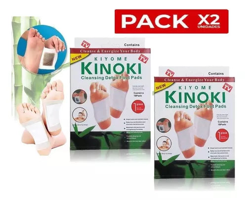 PARCHES KINOKI PROMO 2 UNIDADES